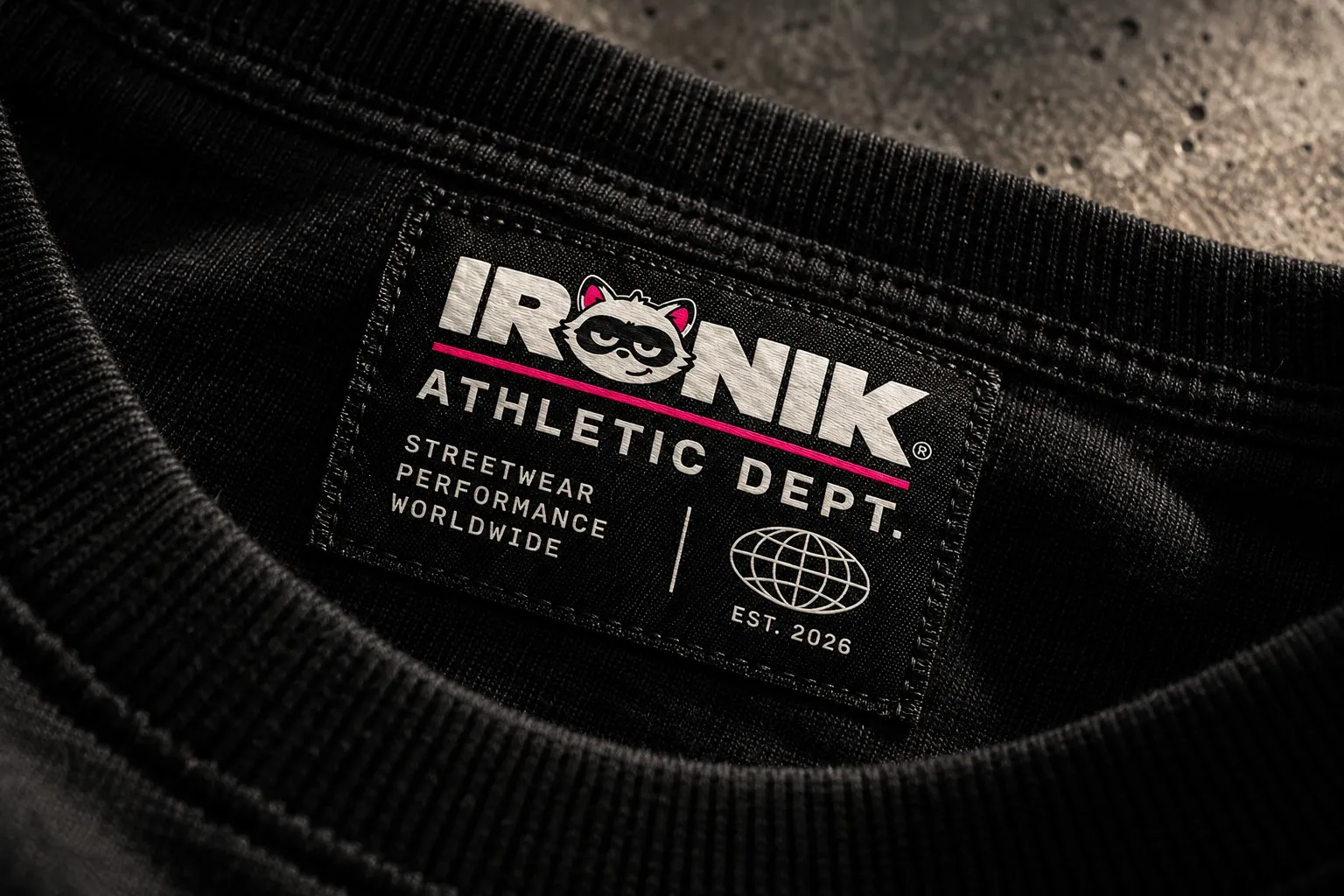 Ironik: Etiqueta de gola