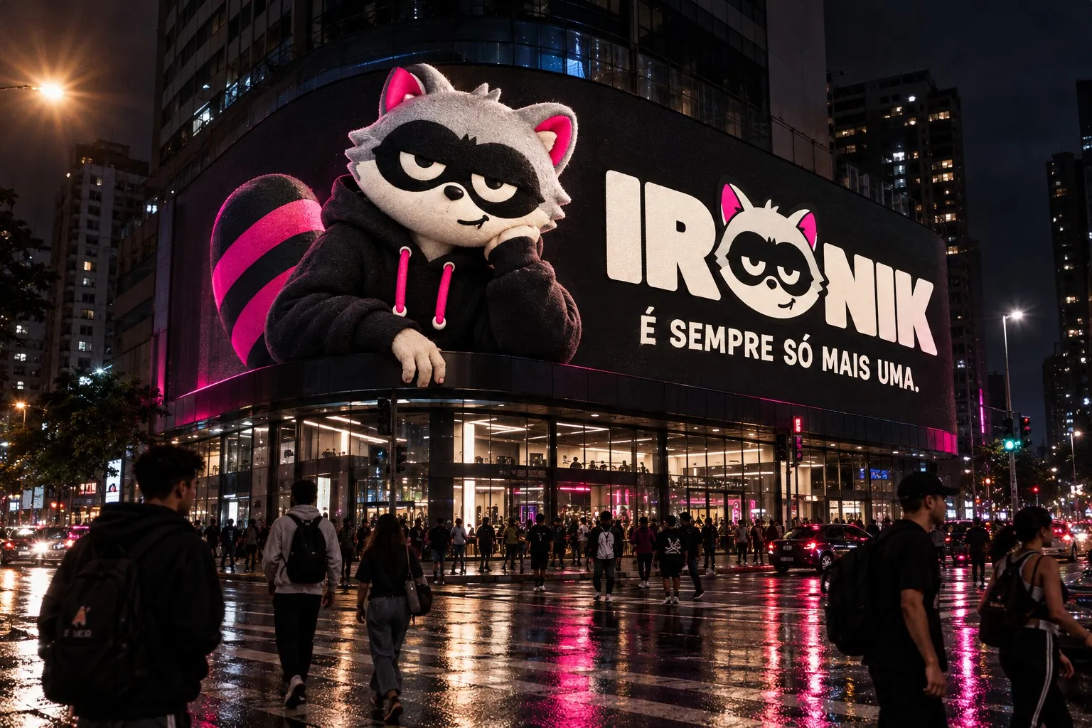 Ironik: Painel 3D