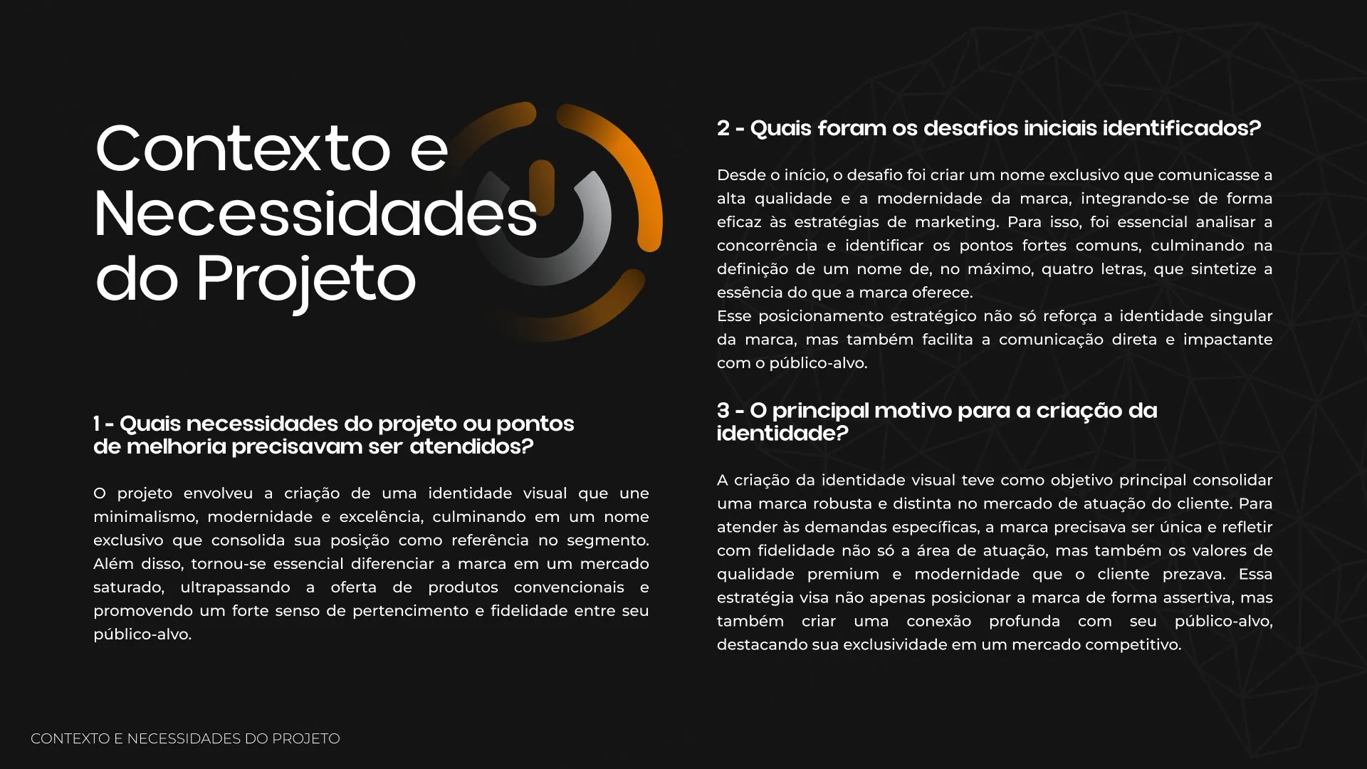 Qora: Contexto e necessidades do projeto