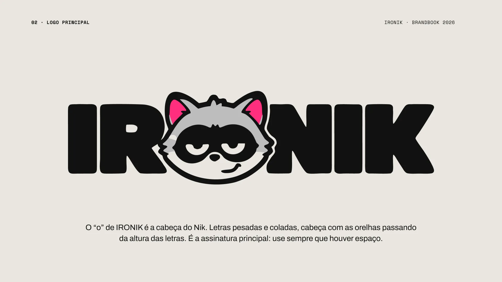 Ironik: Logo principal