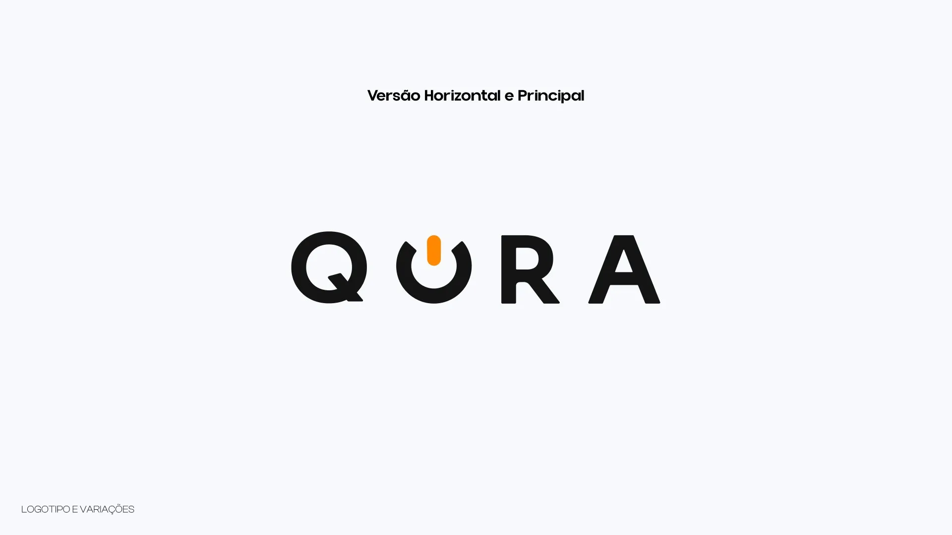Qora: Versão horizontal e principal