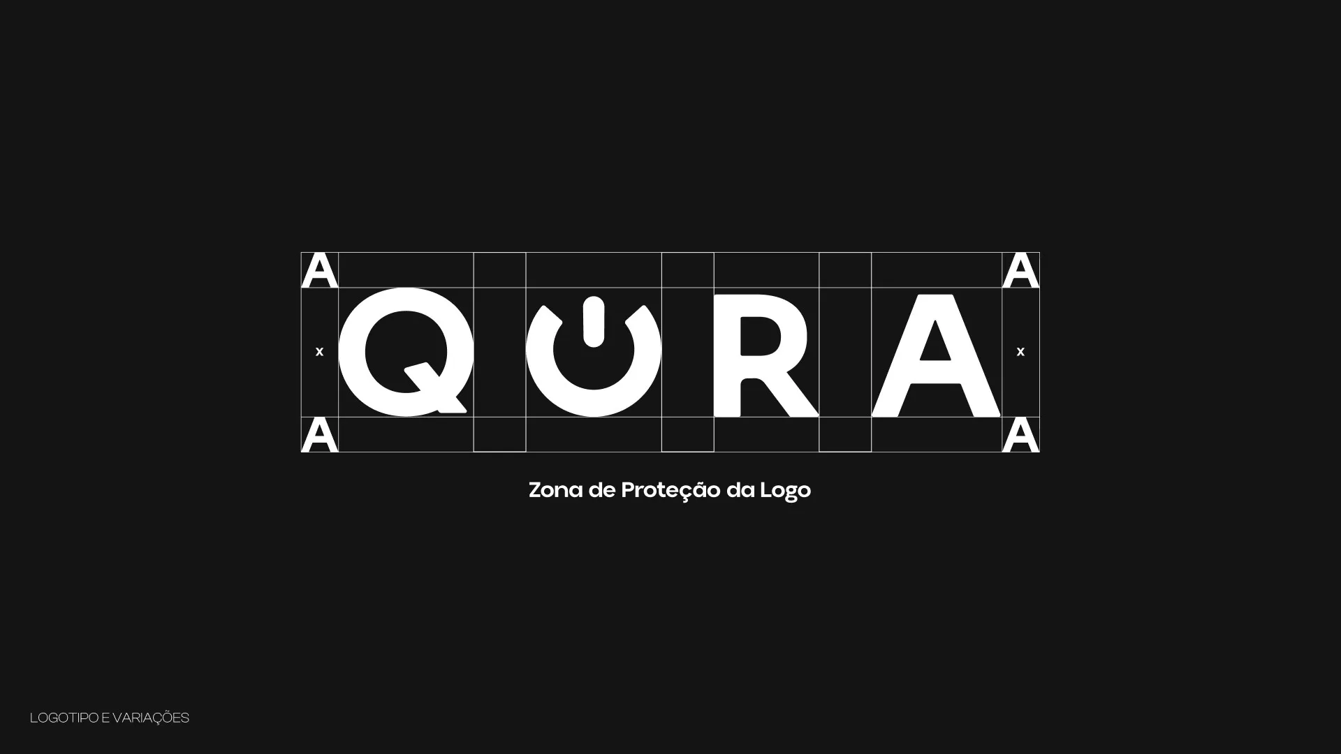 Qora: Zona de proteção da logo